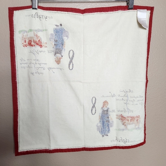 Williams Sonoma 12 Days Of Christmas Napkin #8 - Picture 3 of 4